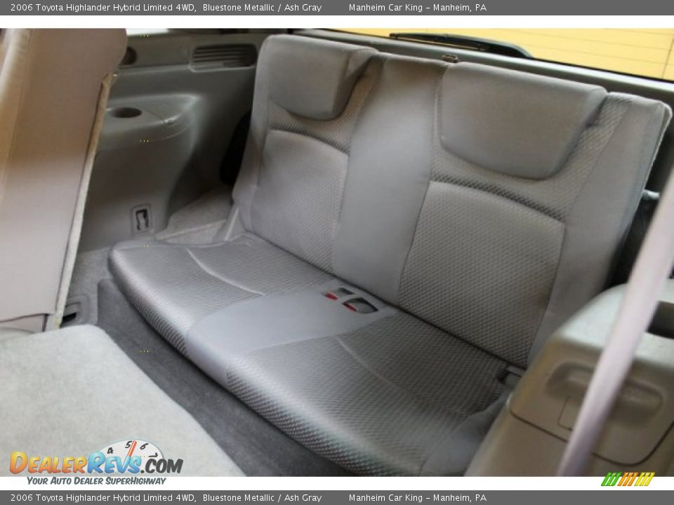 2006 Toyota Highlander Hybrid Limited 4WD Bluestone Metallic / Ash Gray Photo #13