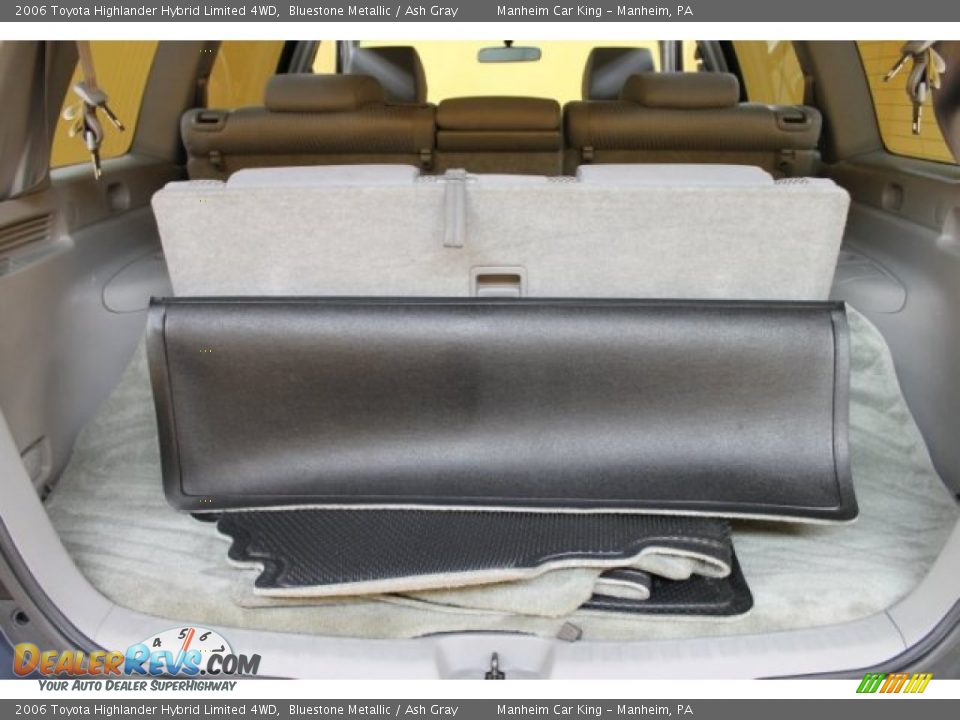 2006 Toyota Highlander Hybrid Limited 4WD Bluestone Metallic / Ash Gray Photo #14