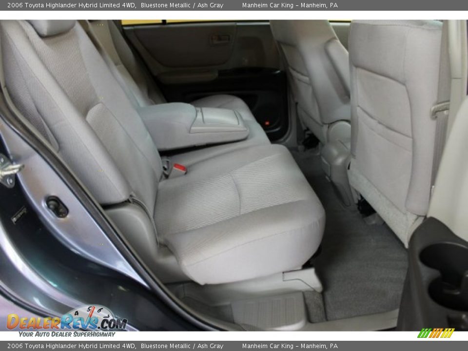 2006 Toyota Highlander Hybrid Limited 4WD Bluestone Metallic / Ash Gray Photo #15