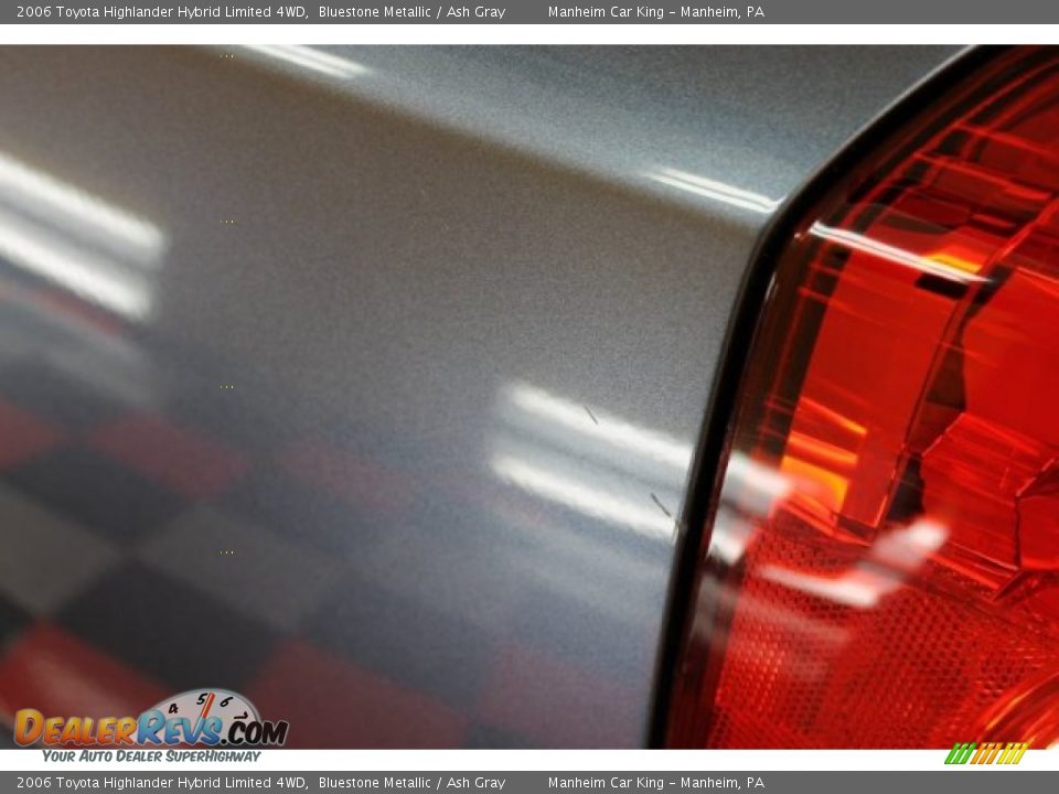 2006 Toyota Highlander Hybrid Limited 4WD Bluestone Metallic / Ash Gray Photo #23