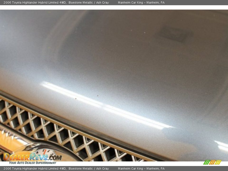 2006 Toyota Highlander Hybrid Limited 4WD Bluestone Metallic / Ash Gray Photo #24