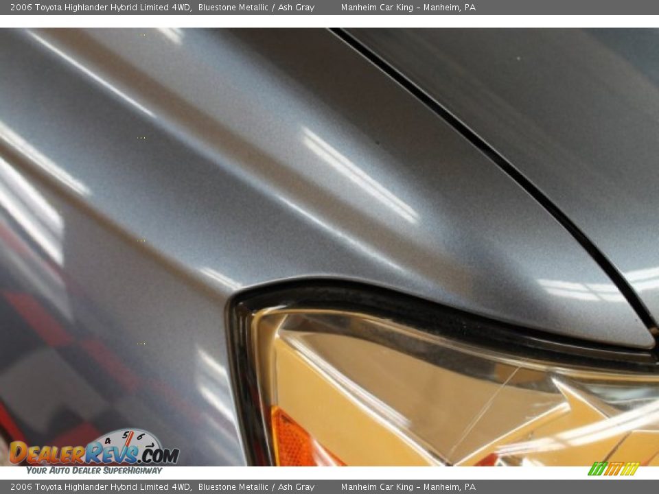 2006 Toyota Highlander Hybrid Limited 4WD Bluestone Metallic / Ash Gray Photo #25