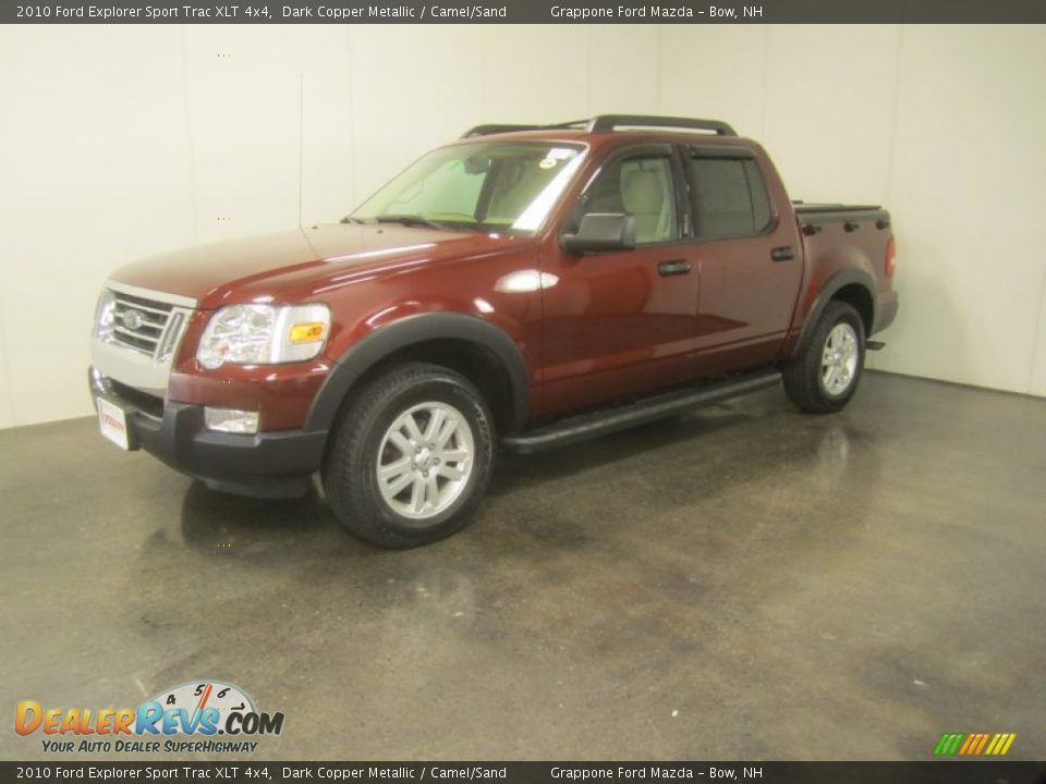 2010 Ford Explorer Sport Trac XLT 4x4 Dark Copper Metallic / Camel/Sand Photo #1