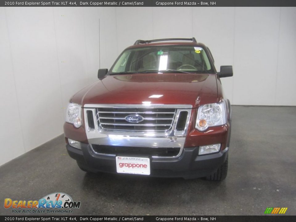 2010 Ford Explorer Sport Trac XLT 4x4 Dark Copper Metallic / Camel/Sand Photo #2