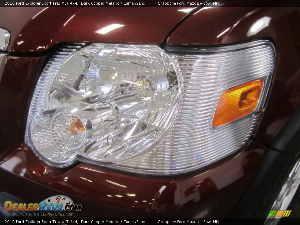 2010 Ford Explorer Sport Trac XLT 4x4 Dark Copper Metallic / Camel/Sand Photo #4