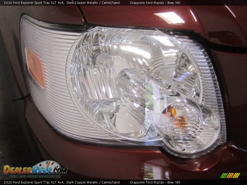 2010 Ford Explorer Sport Trac XLT 4x4 Dark Copper Metallic / Camel/Sand Photo #6