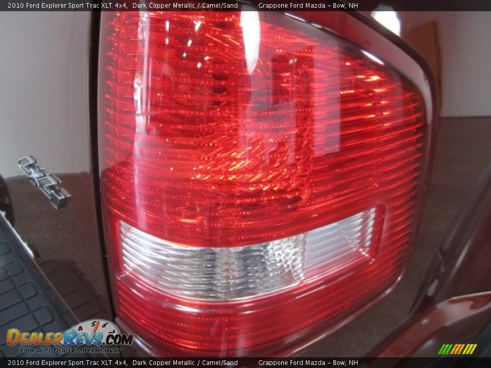 2010 Ford Explorer Sport Trac XLT 4x4 Dark Copper Metallic / Camel/Sand Photo #14