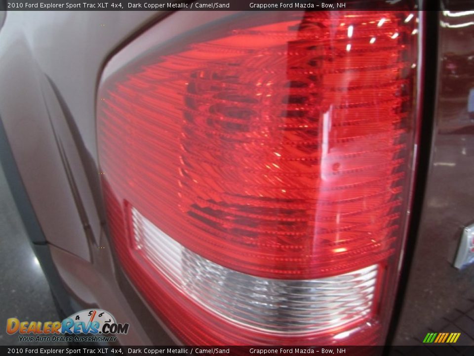 2010 Ford Explorer Sport Trac XLT 4x4 Dark Copper Metallic / Camel/Sand Photo #15
