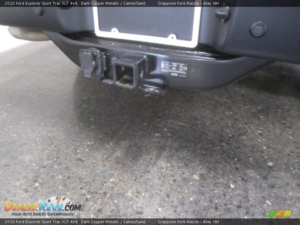 2010 Ford Explorer Sport Trac XLT 4x4 Dark Copper Metallic / Camel/Sand Photo #19