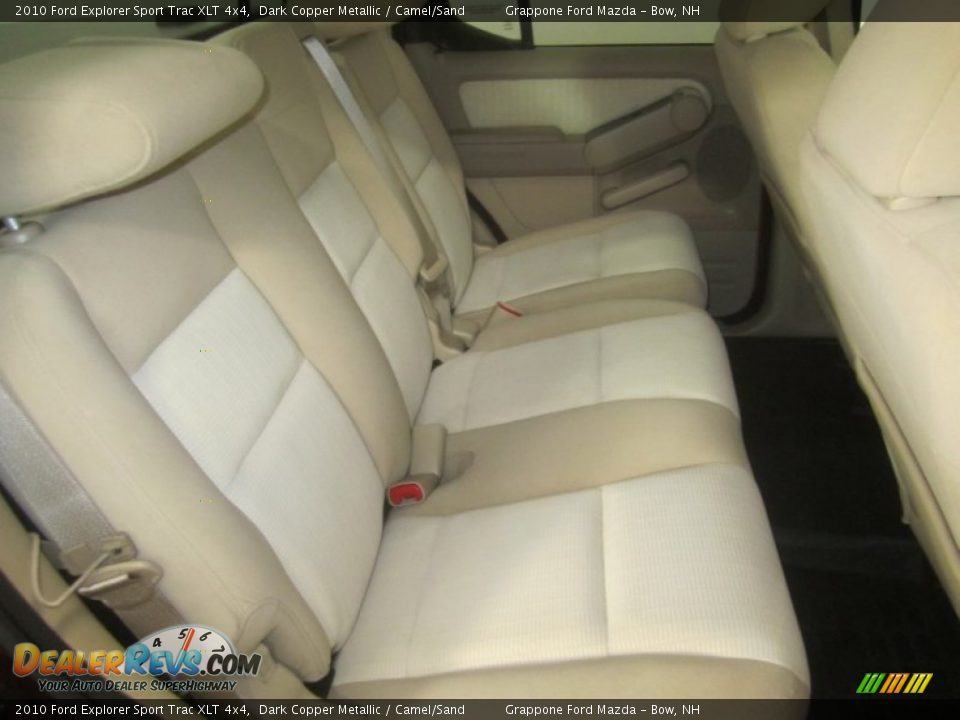 2010 Ford Explorer Sport Trac XLT 4x4 Dark Copper Metallic / Camel/Sand Photo #22