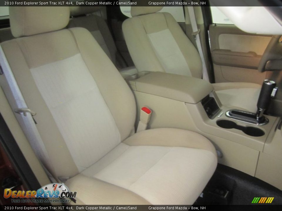 2010 Ford Explorer Sport Trac XLT 4x4 Dark Copper Metallic / Camel/Sand Photo #24