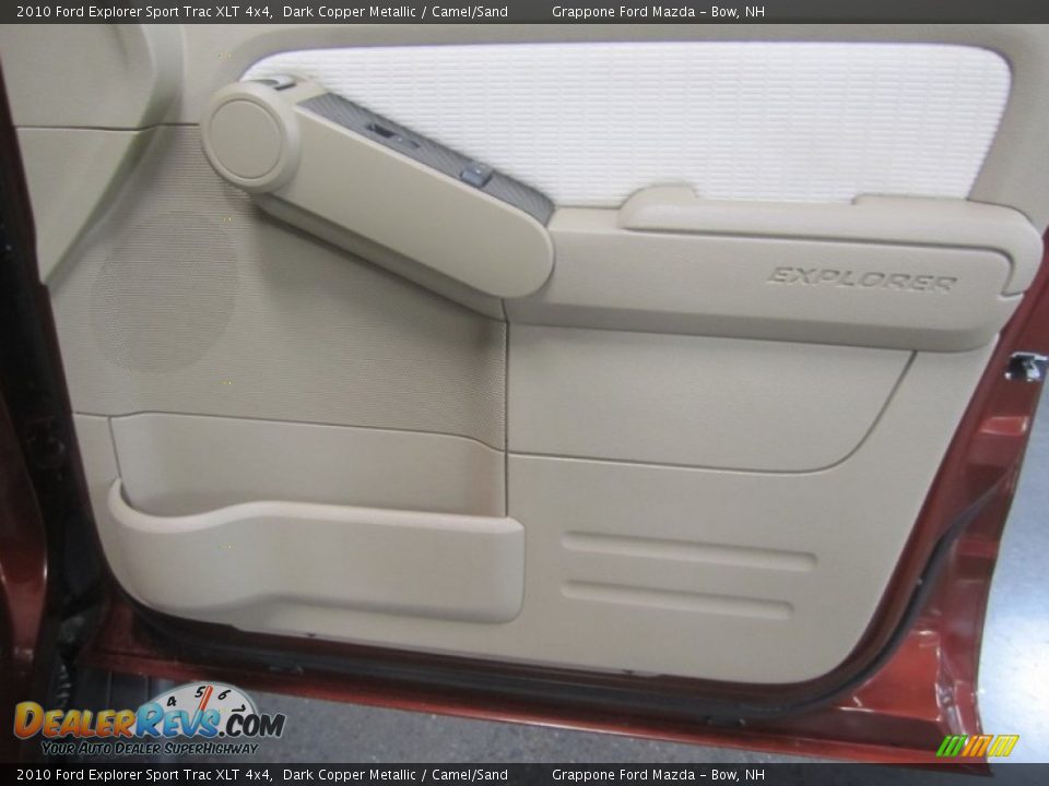 2010 Ford Explorer Sport Trac XLT 4x4 Dark Copper Metallic / Camel/Sand Photo #25