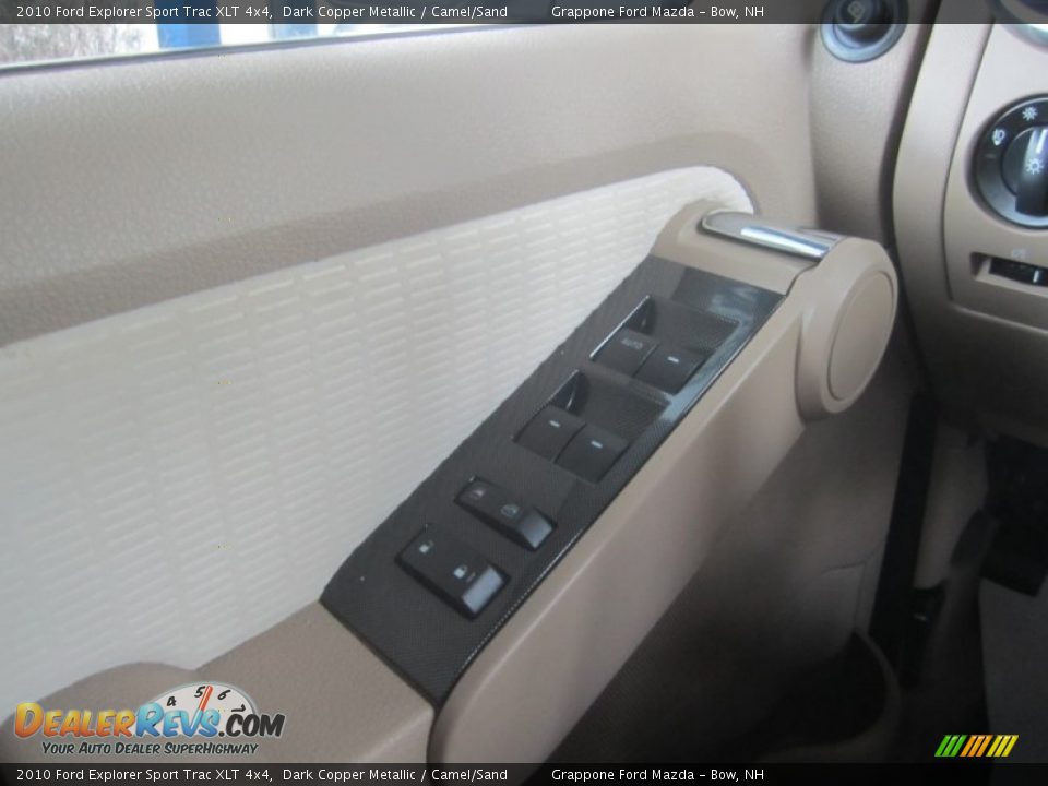2010 Ford Explorer Sport Trac XLT 4x4 Dark Copper Metallic / Camel/Sand Photo #28