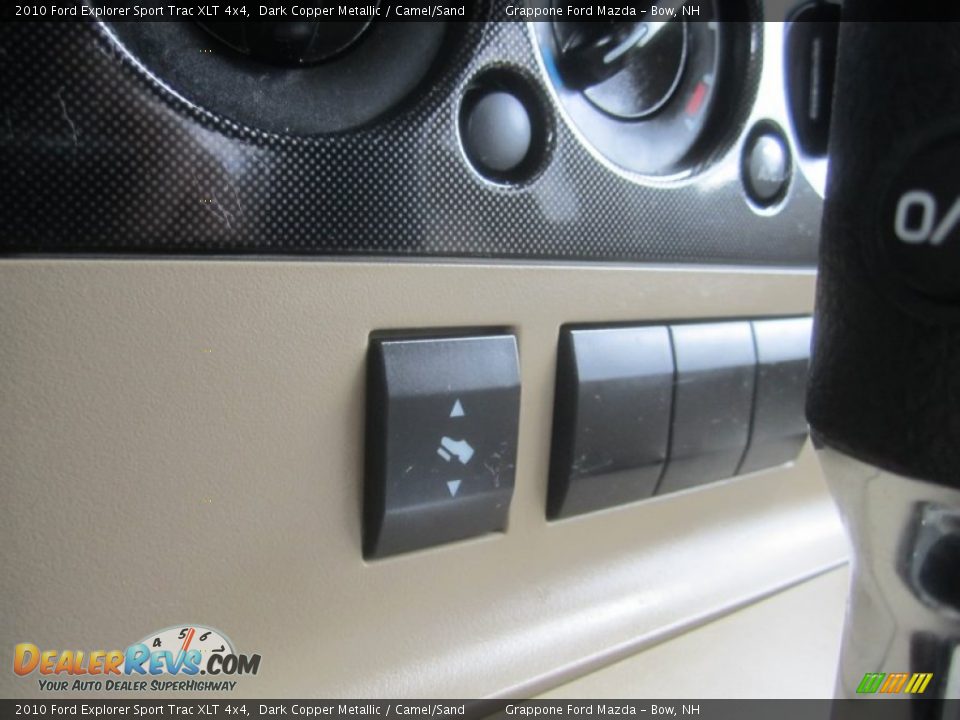 2010 Ford Explorer Sport Trac XLT 4x4 Dark Copper Metallic / Camel/Sand Photo #34