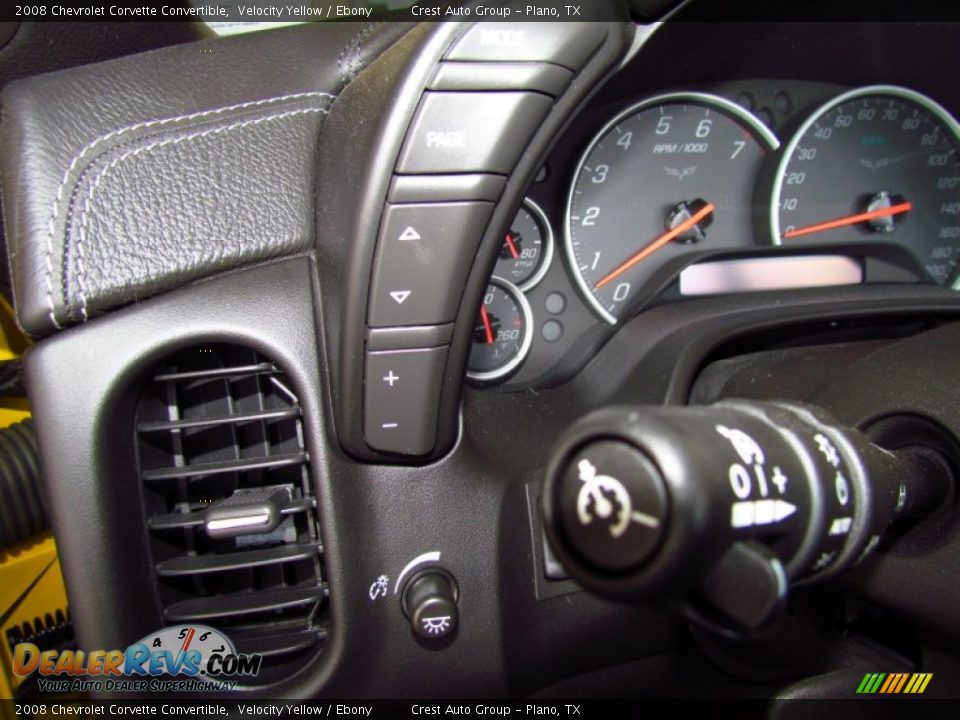 Controls of 2008 Chevrolet Corvette Convertible Photo #14