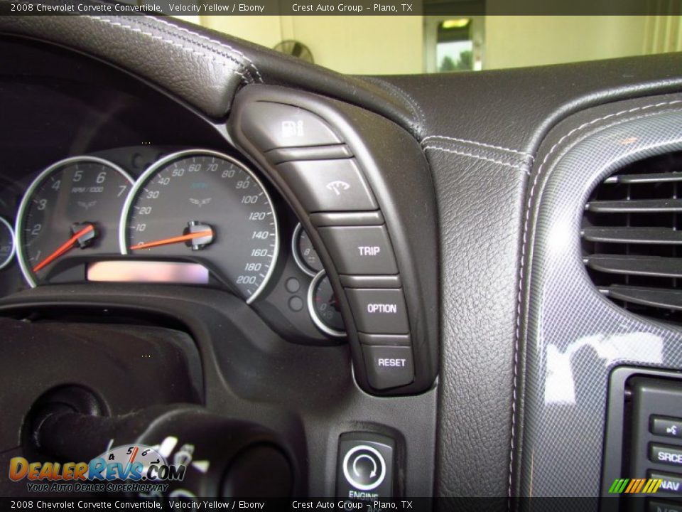 Controls of 2008 Chevrolet Corvette Convertible Photo #15