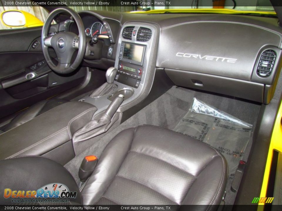 Dashboard of 2008 Chevrolet Corvette Convertible Photo #18