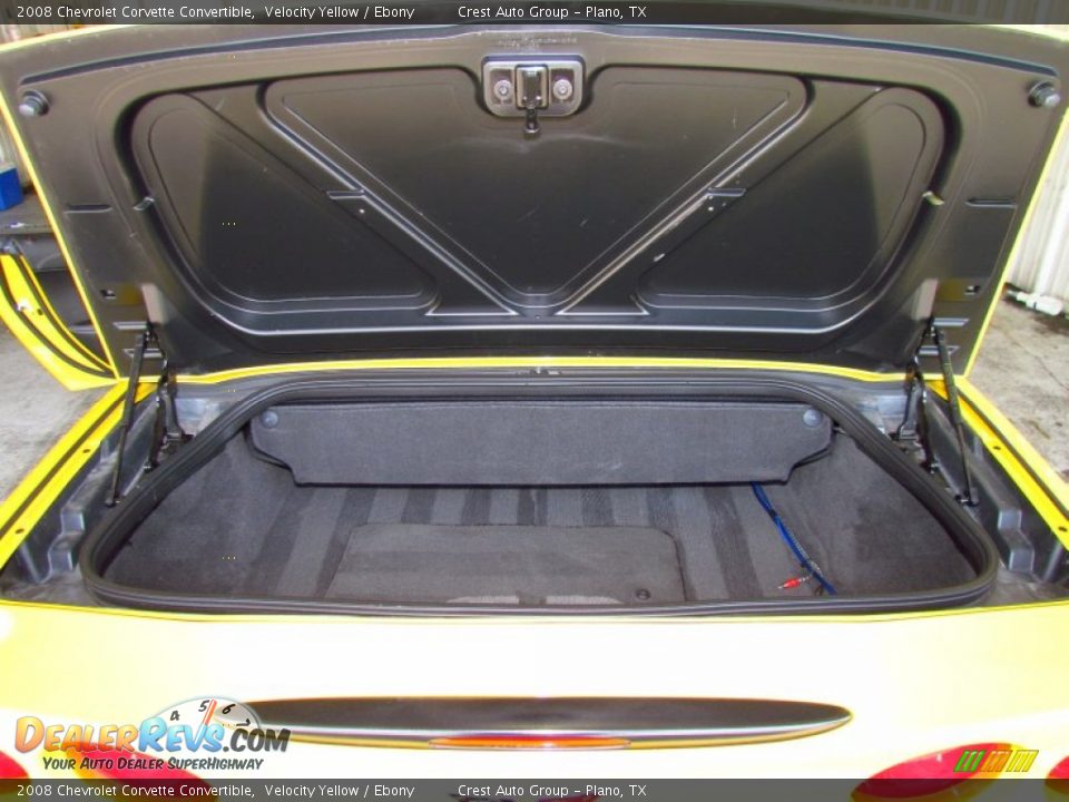 2008 Chevrolet Corvette Convertible Trunk Photo #21