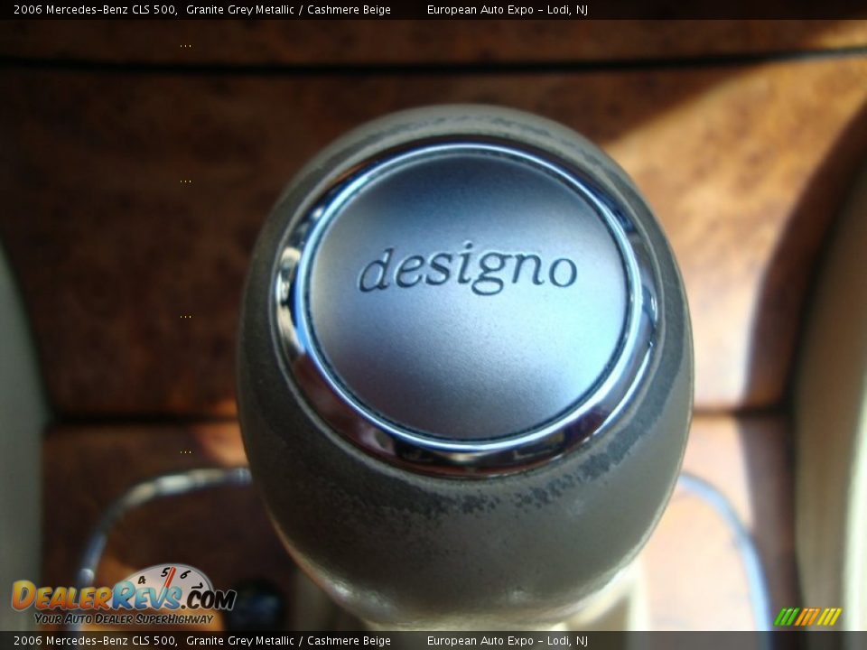 2006 Mercedes-Benz CLS 500 Granite Grey Metallic / Cashmere Beige Photo #21