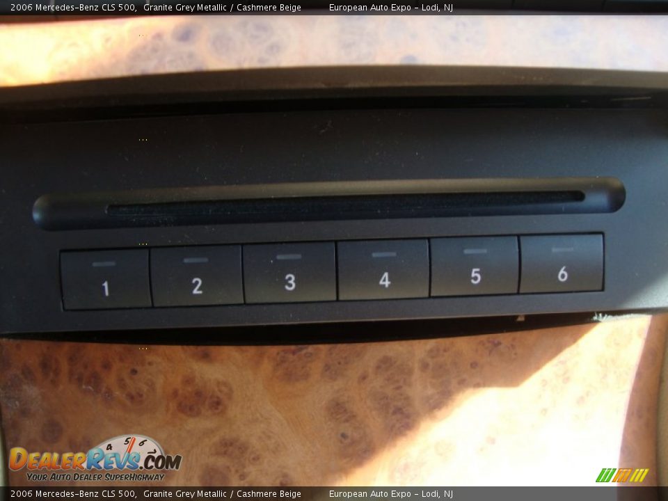2006 Mercedes-Benz CLS 500 Granite Grey Metallic / Cashmere Beige Photo #24