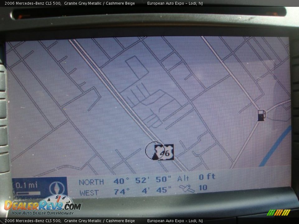 2006 Mercedes-Benz CLS 500 Granite Grey Metallic / Cashmere Beige Photo #29