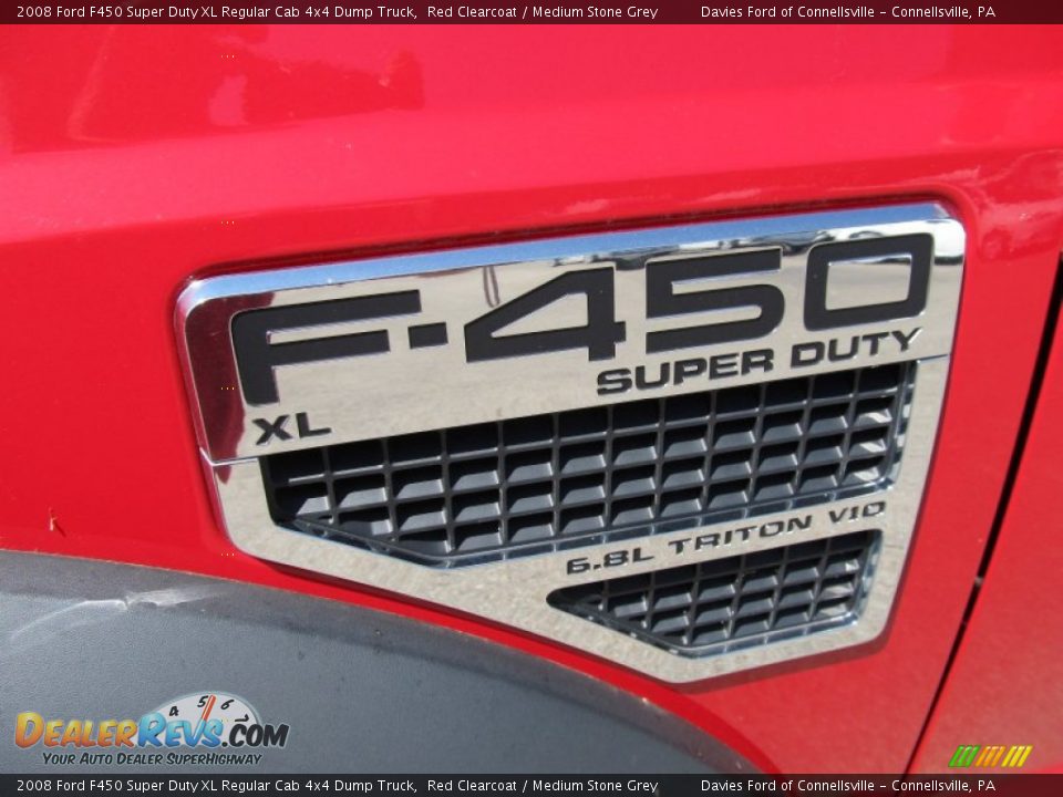 2008 Ford F450 Super Duty XL Regular Cab 4x4 Dump Truck Logo Photo #5