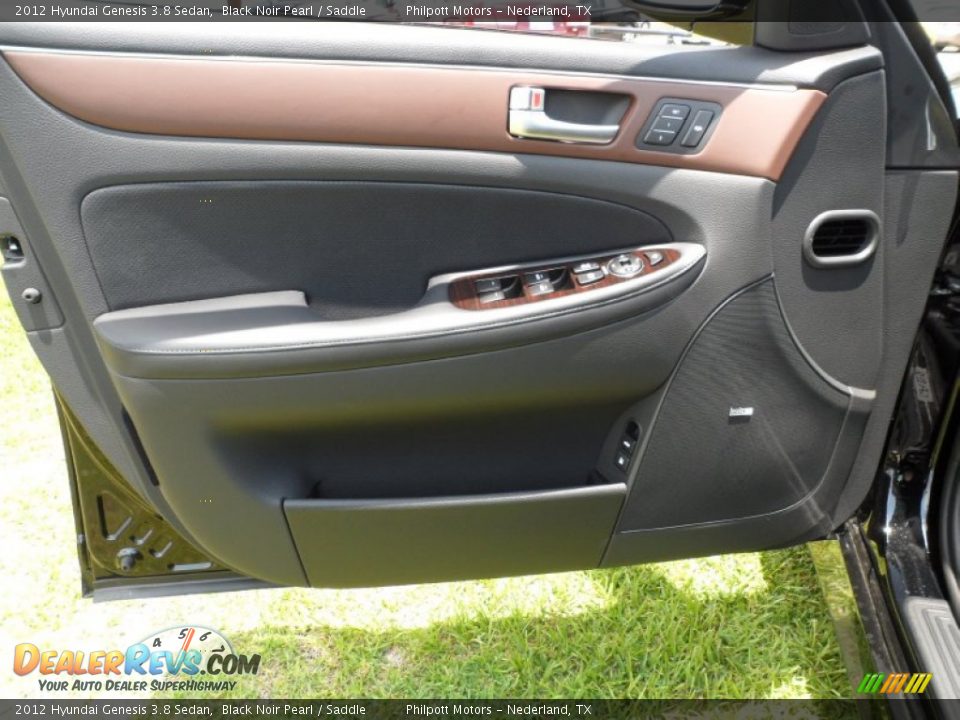Door Panel of 2012 Hyundai Genesis 3.8 Sedan Photo #22