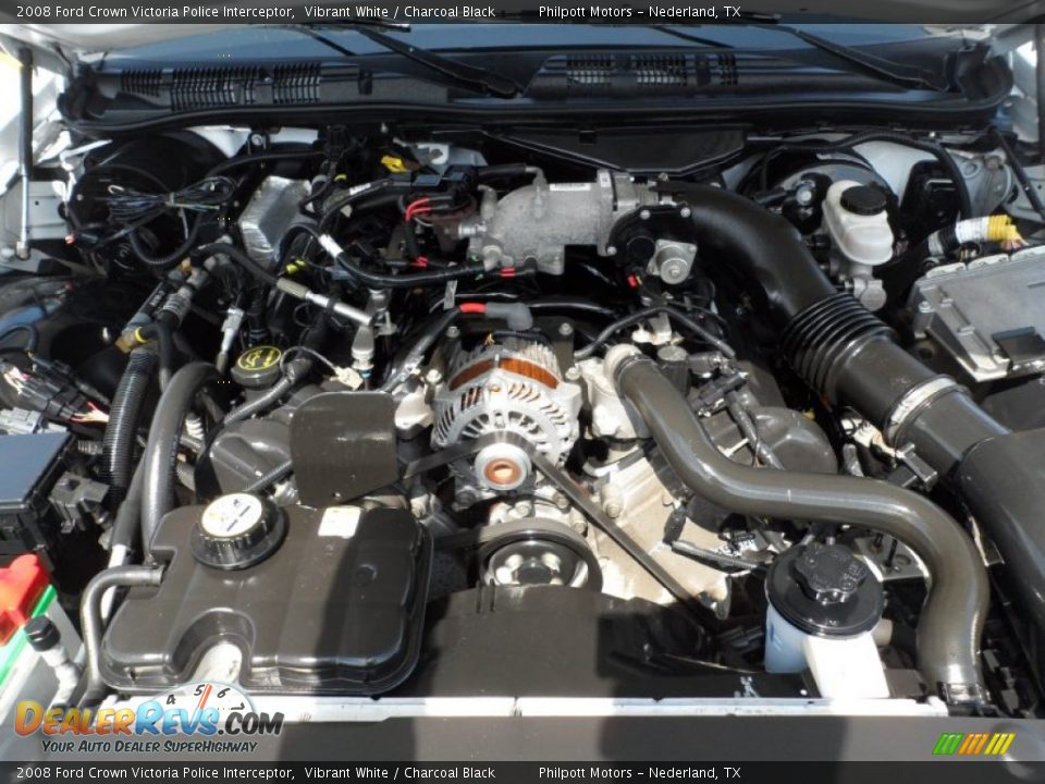 2008 Ford Crown Victoria Police Interceptor 4.6 Liter SOHC 16-Valve V8 Engine Photo #25