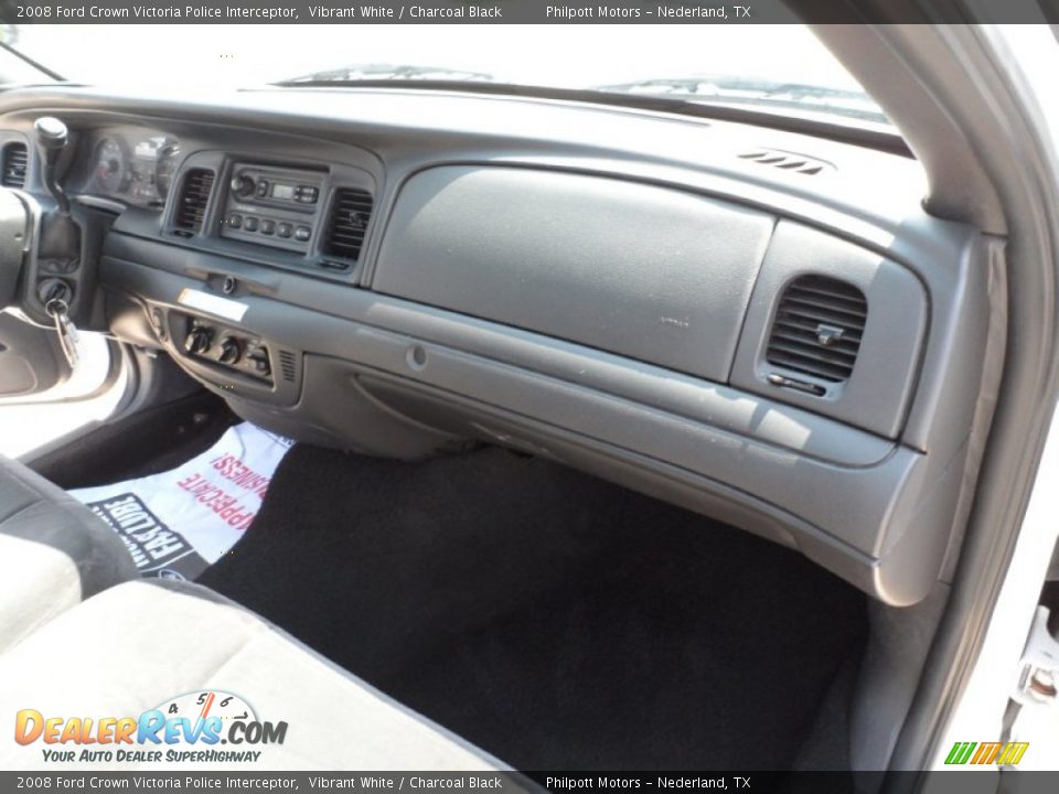 Dashboard of 2008 Ford Crown Victoria Police Interceptor Photo #27