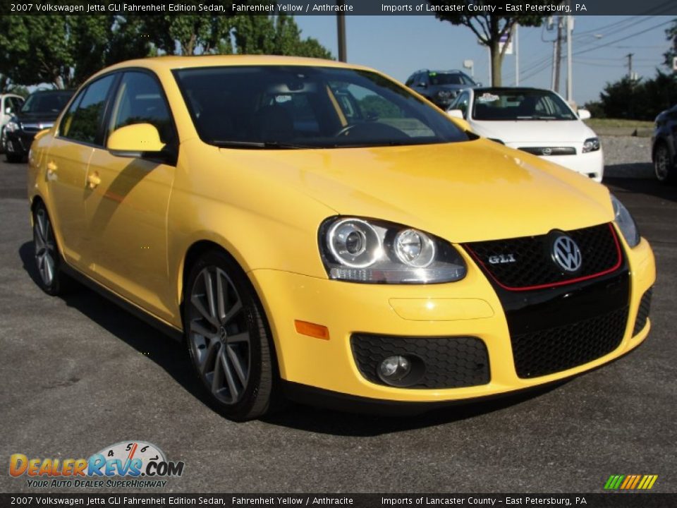 Front 3/4 View of 2007 Volkswagen Jetta GLI Fahrenheit Edition Sedan Photo #1