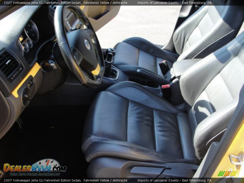 Anthracite Interior - 2007 Volkswagen Jetta GLI Fahrenheit Edition Sedan Photo #7