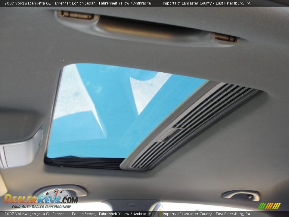 2007 Volkswagen Jetta GLI Fahrenheit Edition Sedan Fahrenheit Yellow / Anthracite Photo #13