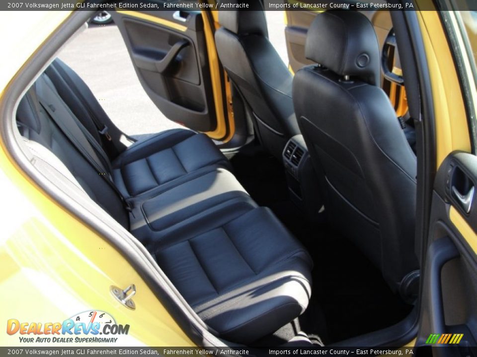 2007 Volkswagen Jetta GLI Fahrenheit Edition Sedan Fahrenheit Yellow / Anthracite Photo #14
