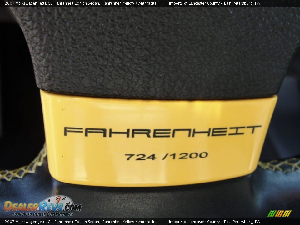 2007 Volkswagen Jetta GLI Fahrenheit Edition Sedan Logo Photo #16