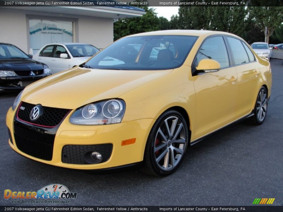 2007 Volkswagen Jetta GLI Fahrenheit Edition Sedan Fahrenheit Yellow / Anthracite Photo #22