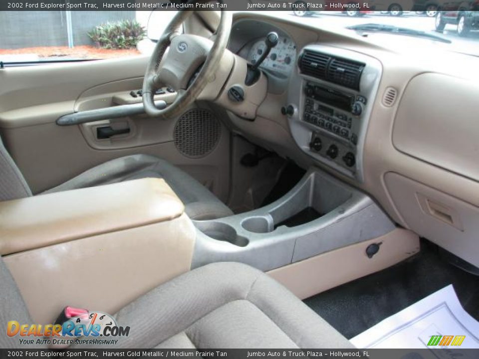 Medium Prairie Tan Interior 2002 Ford Explorer Sport Trac