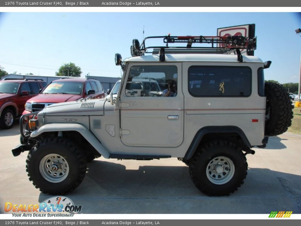 Beige 1976 Toyota Land Cruiser FJ40 Photo #3