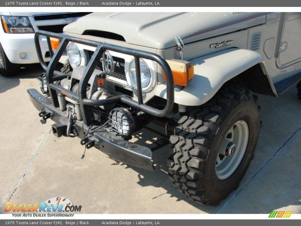 1976 Toyota Land Cruiser FJ40 Beige / Black Photo #10