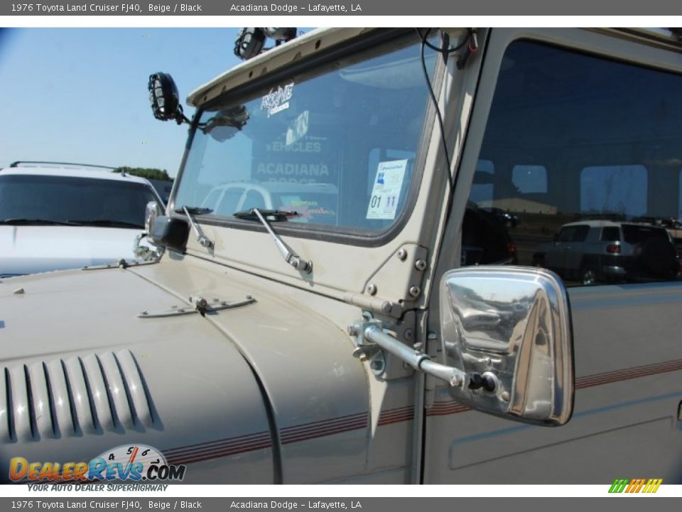 1976 Toyota Land Cruiser FJ40 Beige / Black Photo #20