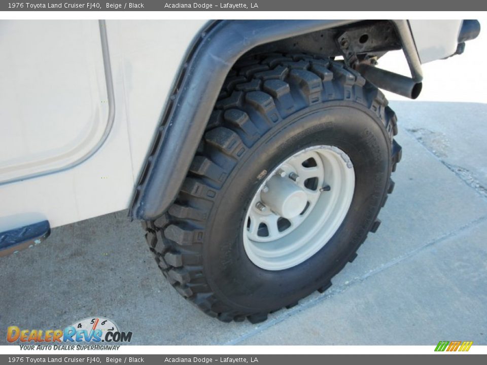 1976 Toyota Land Cruiser FJ40 Beige / Black Photo #24