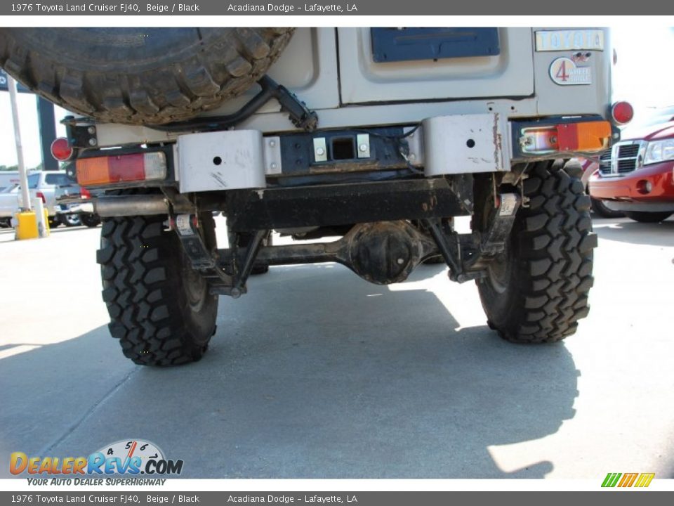 1976 Toyota Land Cruiser FJ40 Beige / Black Photo #31