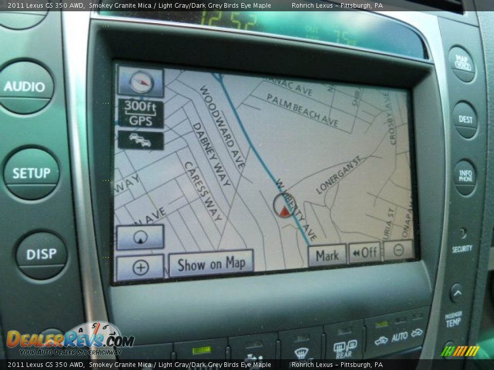 Navigation of 2011 Lexus GS 350 AWD Photo #16