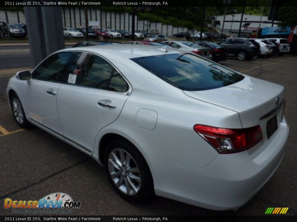 2011 Lexus ES 350 Starfire White Pearl / Parchment Photo #7