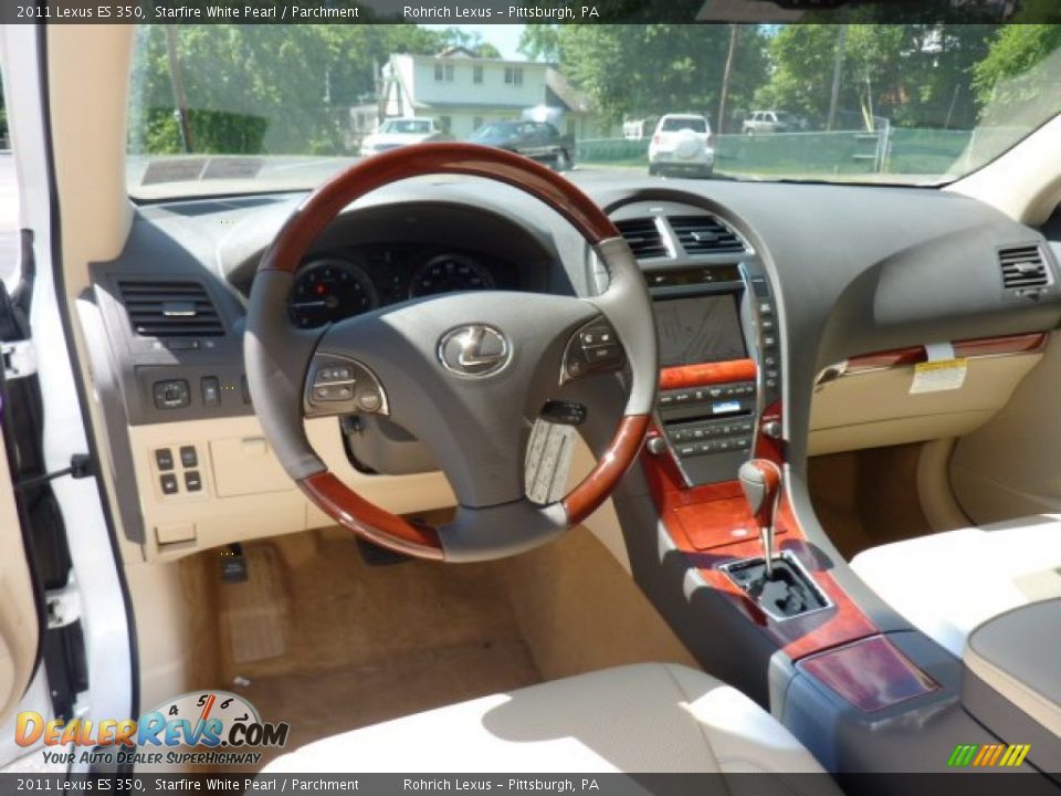 Parchment Interior - 2011 Lexus ES 350 Photo #11