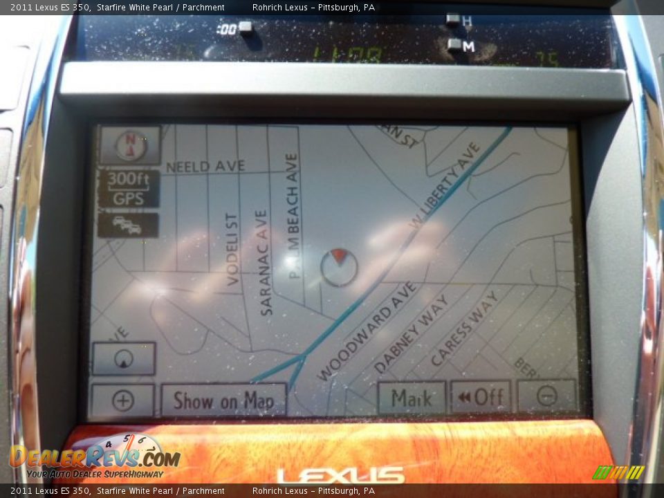 2011 Lexus ES 350 Starfire White Pearl / Parchment Photo #15