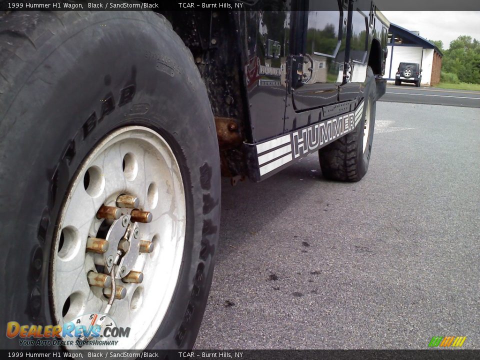 1999 Hummer H1 Wagon Black / SandStorm/Black Photo #3