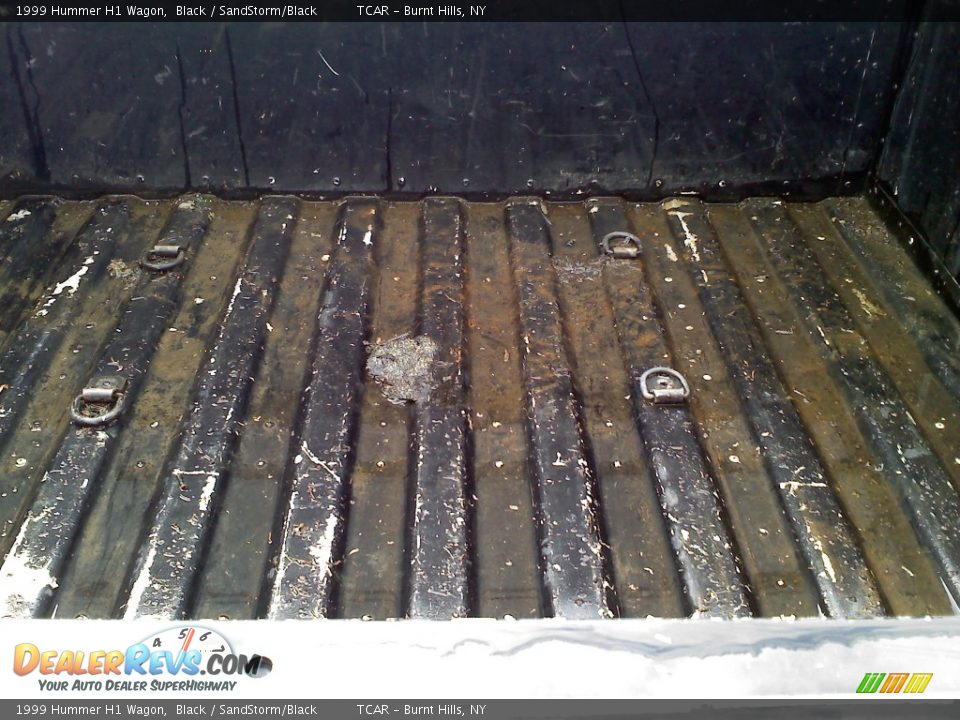 1999 Hummer H1 Wagon Black / SandStorm/Black Photo #4