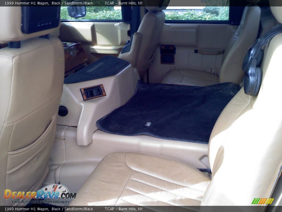 SandStorm/Black Interior - 1999 Hummer H1 Wagon Photo #8