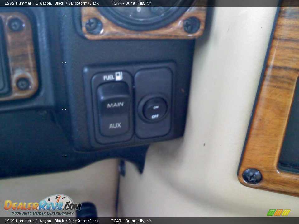 1999 Hummer H1 Wagon Black / SandStorm/Black Photo #13