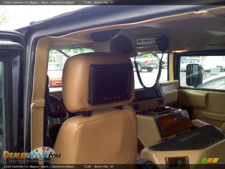 1999 Hummer H1 Wagon Black / SandStorm/Black Photo #16